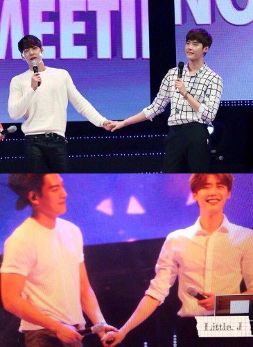 LeeJongsukID's tweet photo. people might make these two as rivals but they are indeed bestfriends and still support each other (credit on pic) https://t.co/r7Cb7HJLeY
