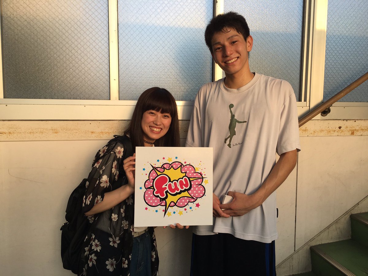 Fun For Smile Twitterren 安城学園高校 女子バスケ部 男子バスケ部 吹奏楽部の三名のインタビュー Pitchfm 安城学園高校