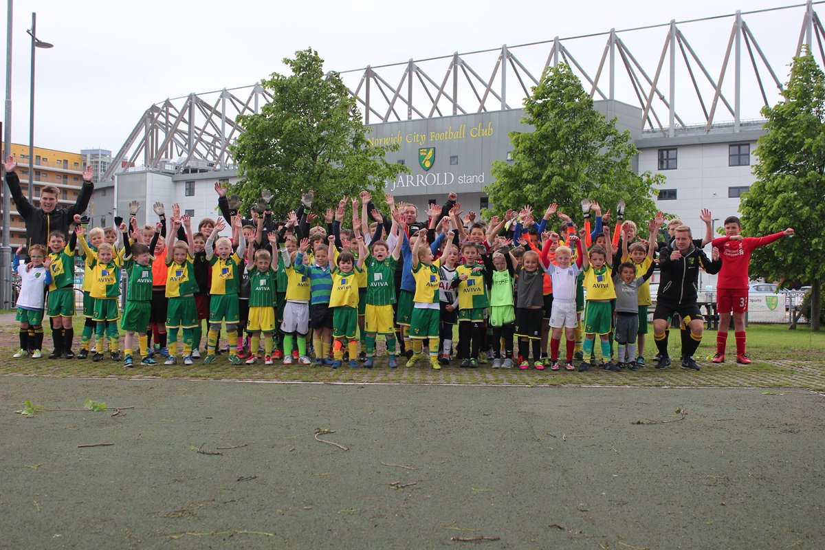NorwichCityCSF's tweet image. 6⃣ weeks, 1⃣9⃣ locations and over 8⃣0⃣0⃣ children. Our Summer Soccer Schools kick off tomorrow!⚽️