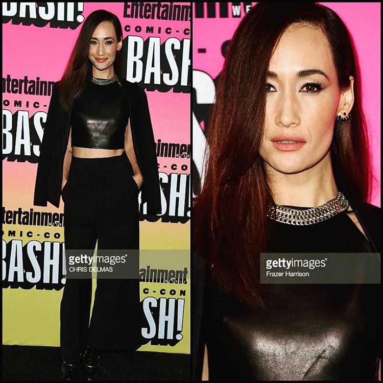 Aneia3's tweet photo. #MaggieQ attends the Entertainment Weekly Comic Con Celebration 2016 event in San Diego❤#DesignatedSurvivor @MaggieQ https://t.co/hrrRNKIZuC