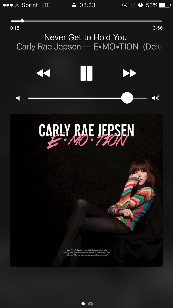 lolindavis's tweet photo. Song of the nite. 🌌 @carlyraejepsen #nitethoughts https://t.co/gzAh9sizMT
