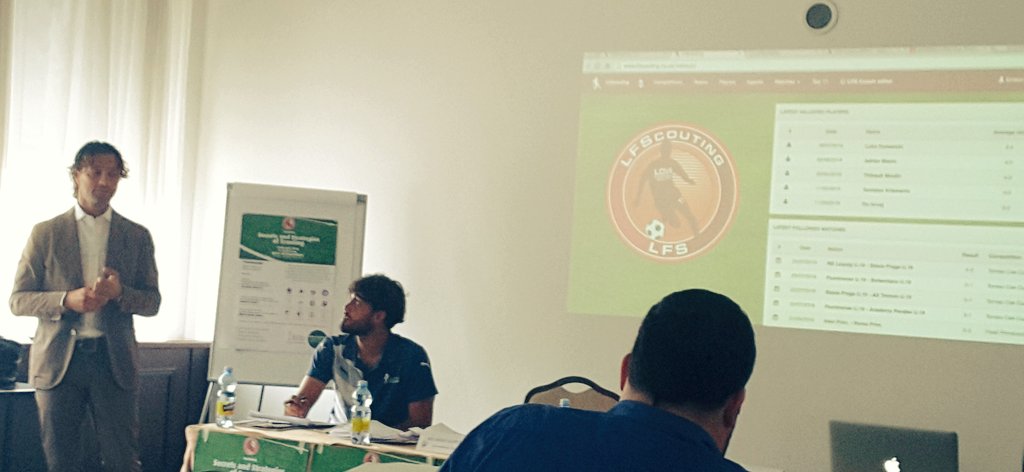 BR101Sports's tweet photo. #LFScouting workshop running as part of @cee_cup by Enrico https://t.co/Z7pl3eDSZ9