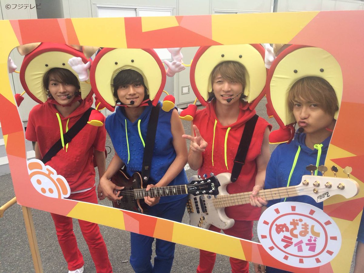 めざましテレビ Dish のみなさんがボクになちゃった ๑ D めざましライブ に出演してくれたdish のみなさん ライブの盛り上がりの様子は あす放送予定だよ めざましテレビ