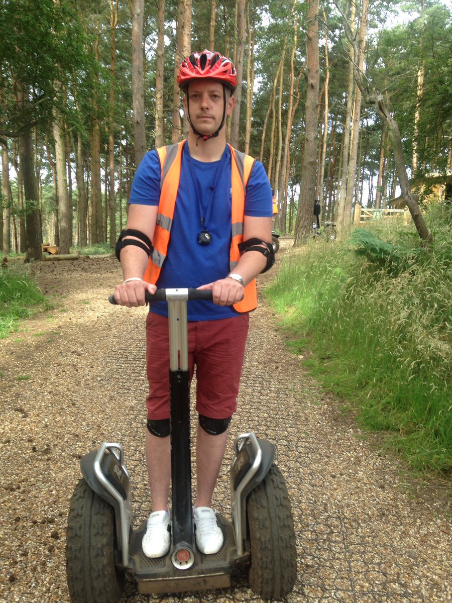 PurnellElzaan's tweet photo. Gr8 Segway session @CP_UK_Woburn @SamJThorn Kim was amazing &amp; we did not fall off #result #pro's https://t.co/7tsoGXdFM9