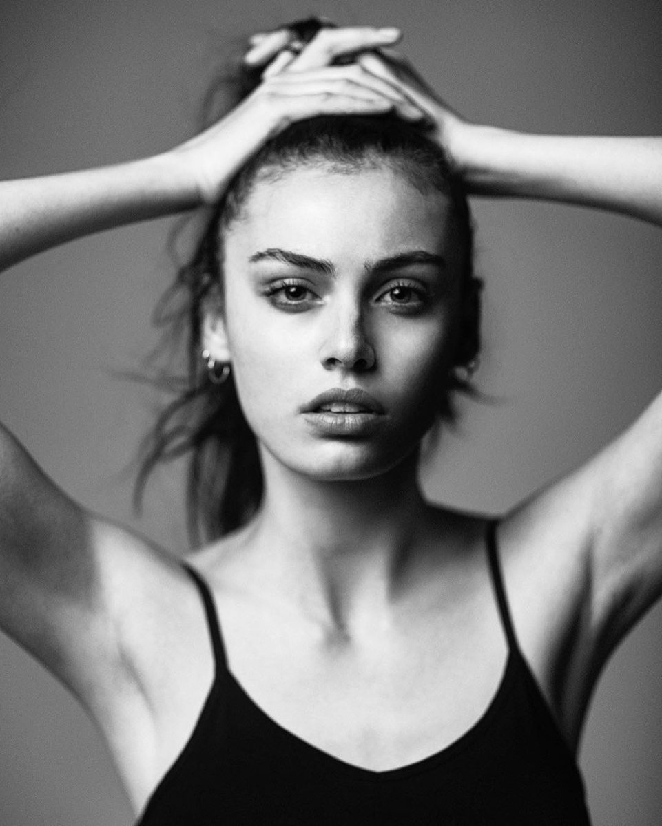 Photographer Dirk Mai stopped by Freedom Models to snag this shot of the enchanting fresh-faced Sera Mann. #BLURmgmt