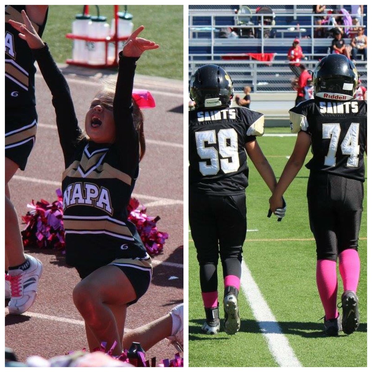 napasaints's tweet photo. MOOD = 🔥
See all our #napasaintsfamilies today! #napasaintscheer #napasaintsfootball #44yearsofexcellence https://t.co/W5GDINAfb3