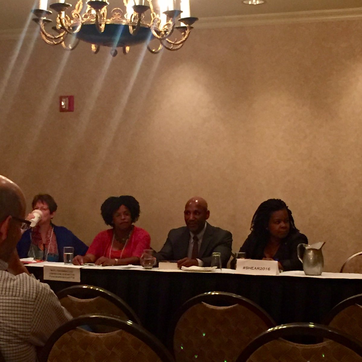 bunnybisous's tweet photo. Universities &amp; Legacies of Slavery @shearites feat @agordonreed @craigswilder @calhounatyale @DM_Pilgrim #SHEAR2016 https://t.co/Z3CmsOw2Pa