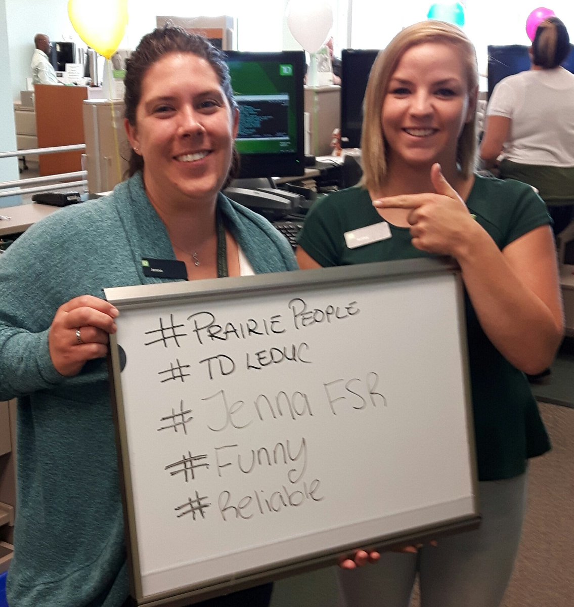 ECamlop's tweet photo. Intro #PrairiePeople #TDLeduc @TD_Canada @PrairieGenNext @BrianGervais_TD @HeatherWagnerTD @Lcolangelo_TD #htww1 https://t.co/Fos3O3MMCO