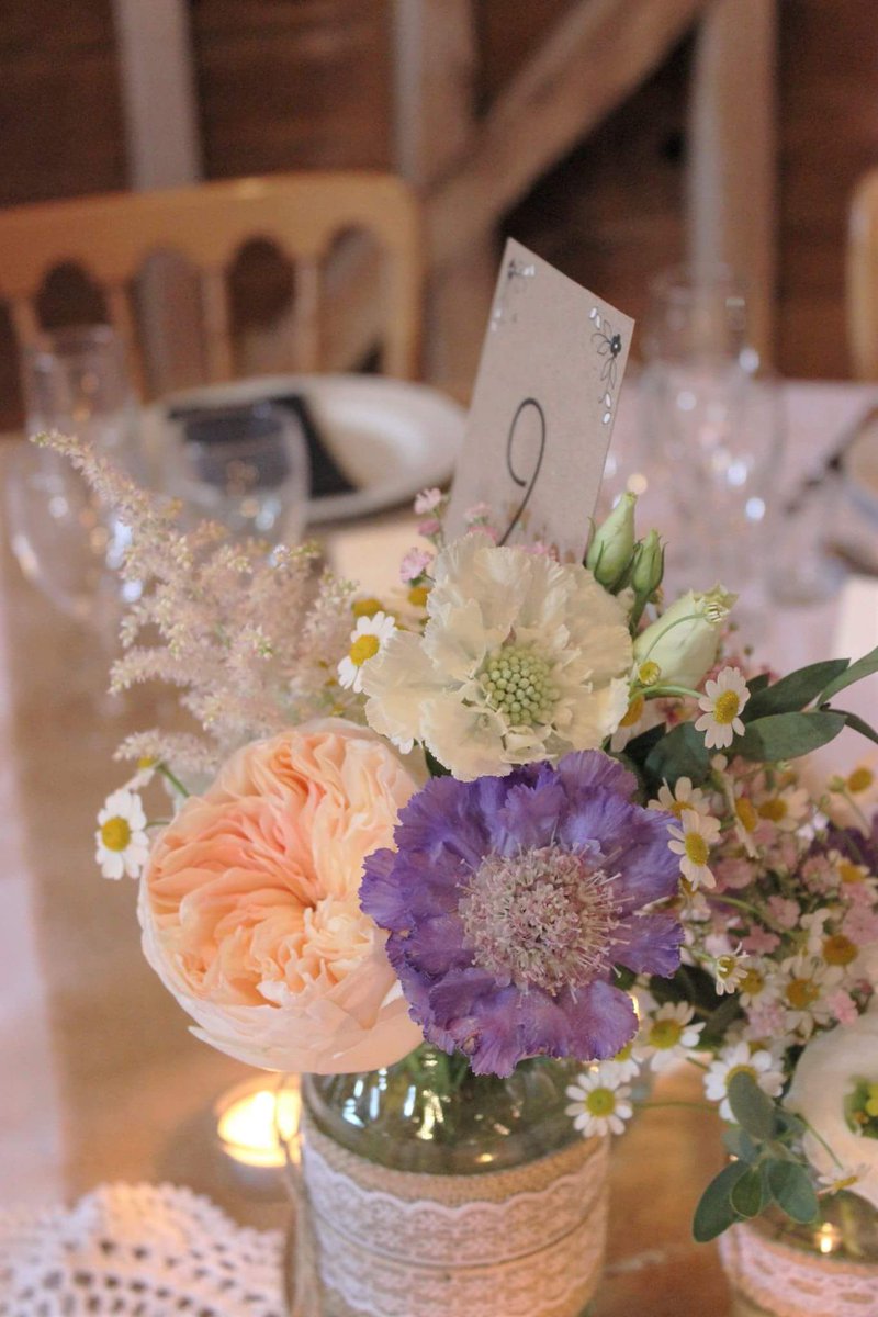 Congratulations to Emily and Tim 💕 <a href="/OverBarn/">OverBarn</a> #weddingstyling