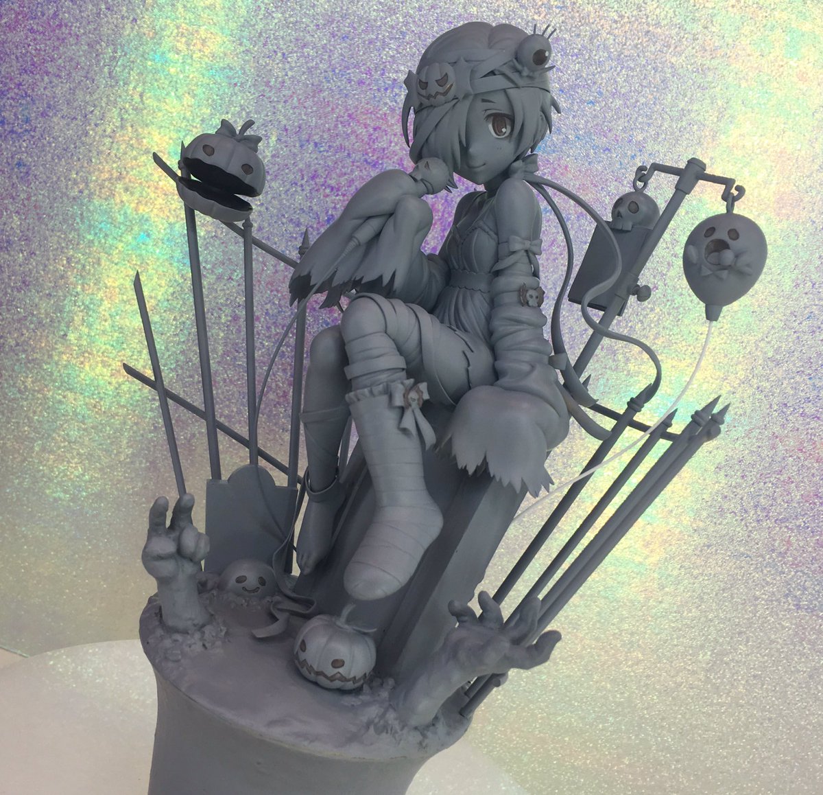 スワベ マックスファクトリーさん 白坂小梅 ハロウィンナイトメアver 小梅ちゃんはもちろん周りの子たちもかわいい ﾍ D ﾉ Wf16s