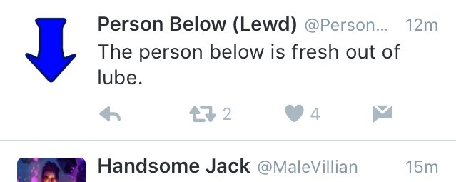 "Well that's not good... How can I screw over everyone on Pandora without lube?!"