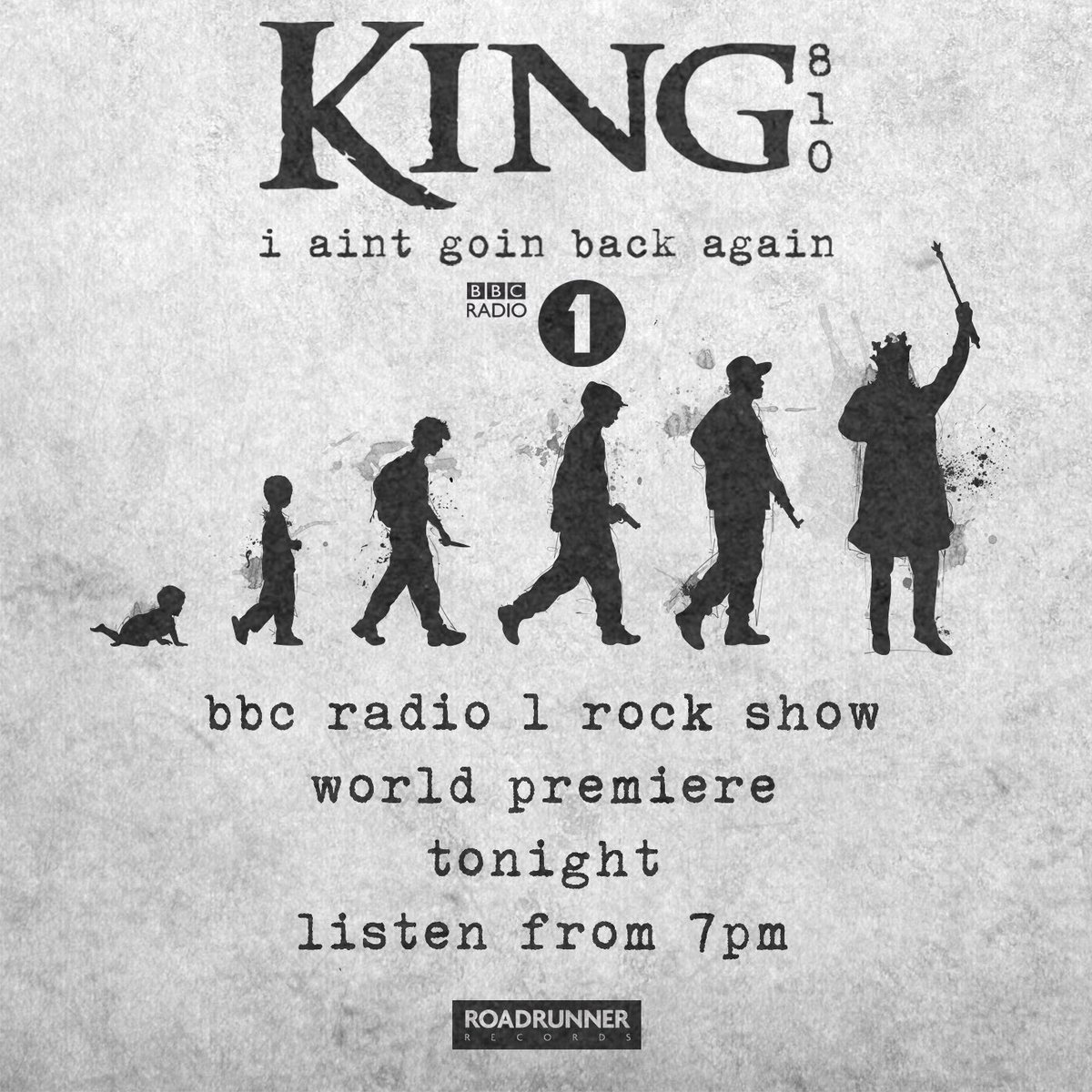 KING810FLINT's tweet photo. i aint goin back again / listen from 2pm EST (7pm BST)
@Radio1RockShow with @DanielPCarter 
https://t.co/avoeVu7D19 https://t.co/YhRaOvkl2S