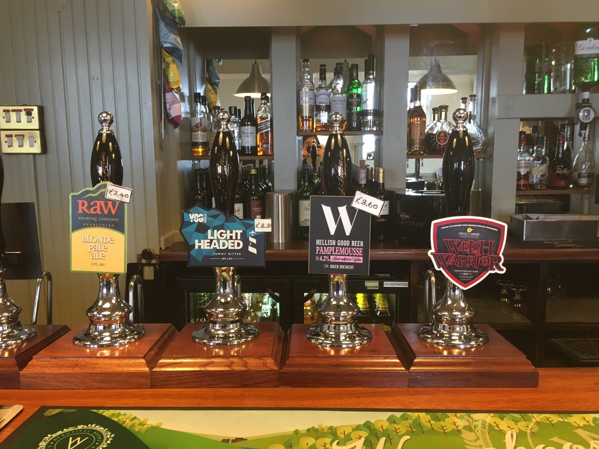 Sunday Line Up #goodbeer <a href="/vogbrewery/">VOG Brewery</a> @TheWaenBrewery <a href="/Gwyntyddraig/">gwyntcider</a> <a href="/rawbrew/">Aaron Brewer</a>