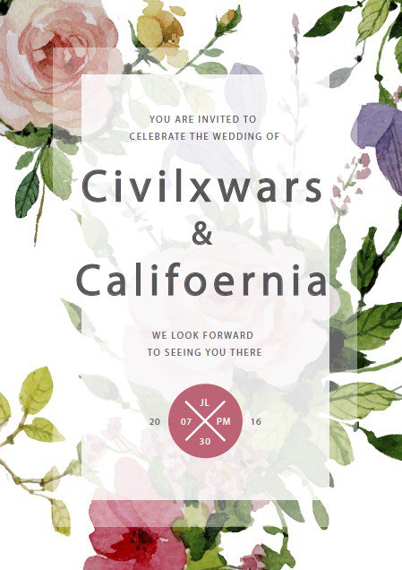 BSQWORLD's tweet photo. [E V E N T] You’re invited to attend
our wedding @Civilxwars &amp; @califoernia
💟 July 30th
💟 7PM
💟 #DaZelWedd https://t.co/aaMi4oxaYR