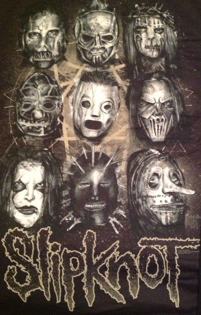 circlepit78's tweet photo. My @slipknot shirt! @slipknotdaily @SlipknotContent #slipknot #slipknotshirts #slipknotmerch #metal #heavymetal https://t.co/Aibf5dvqga