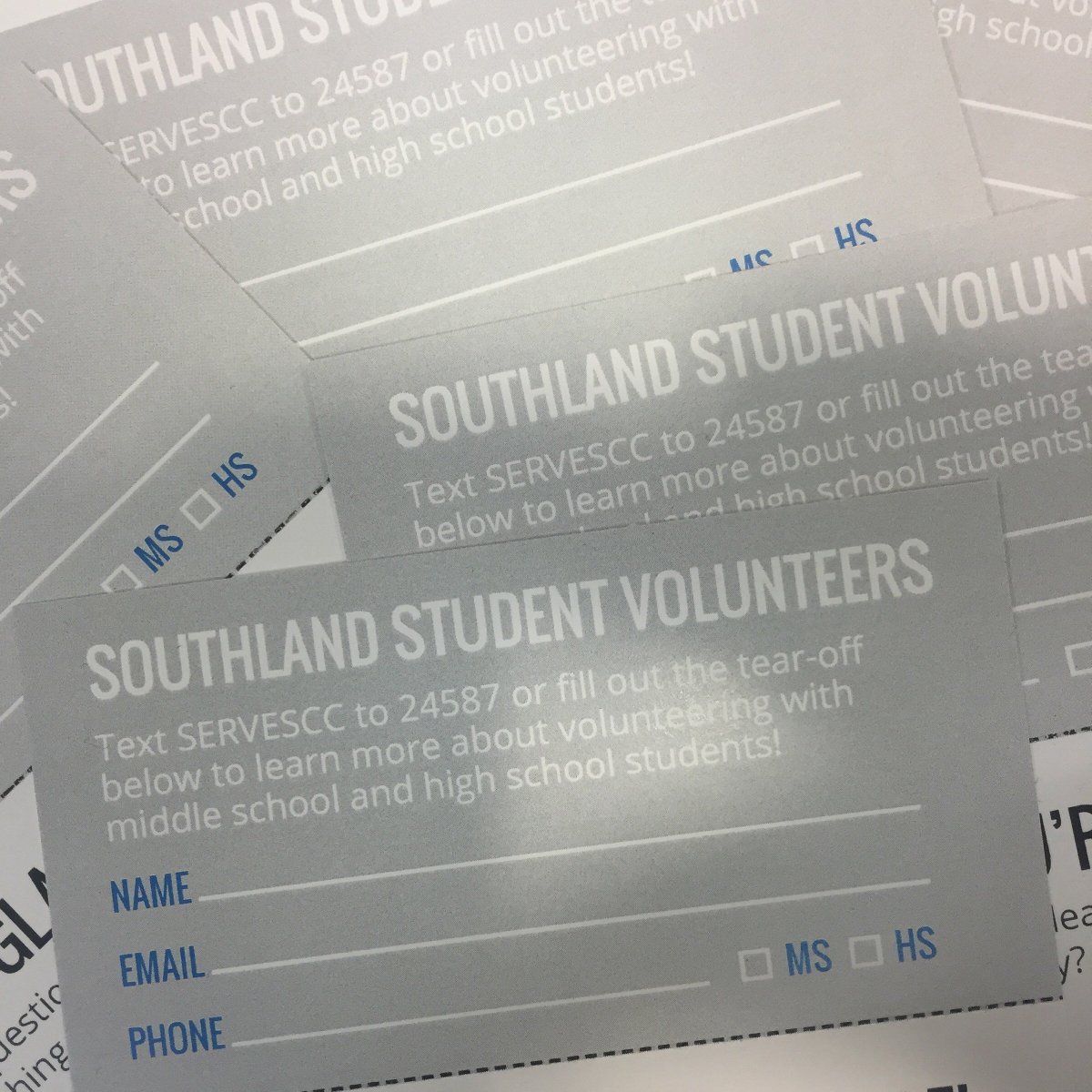 southlandcc's tweet photo. Don’t miss your invitation to #RadicallyInvest with our #SouthlandStudents! #UnleashLove https://t.co/nXZAjCuECc