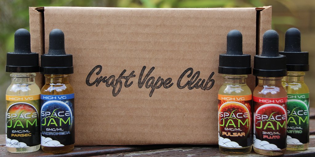 craftvapeclub's tweet photo. WIN THE ENTIRE SPACE JAM RANGE! Simply LIKE and RT this post, FOLLOW us, and visit https://t.co/lVbe3A4Zf1 to win! https://t.co/feD98DQv8x