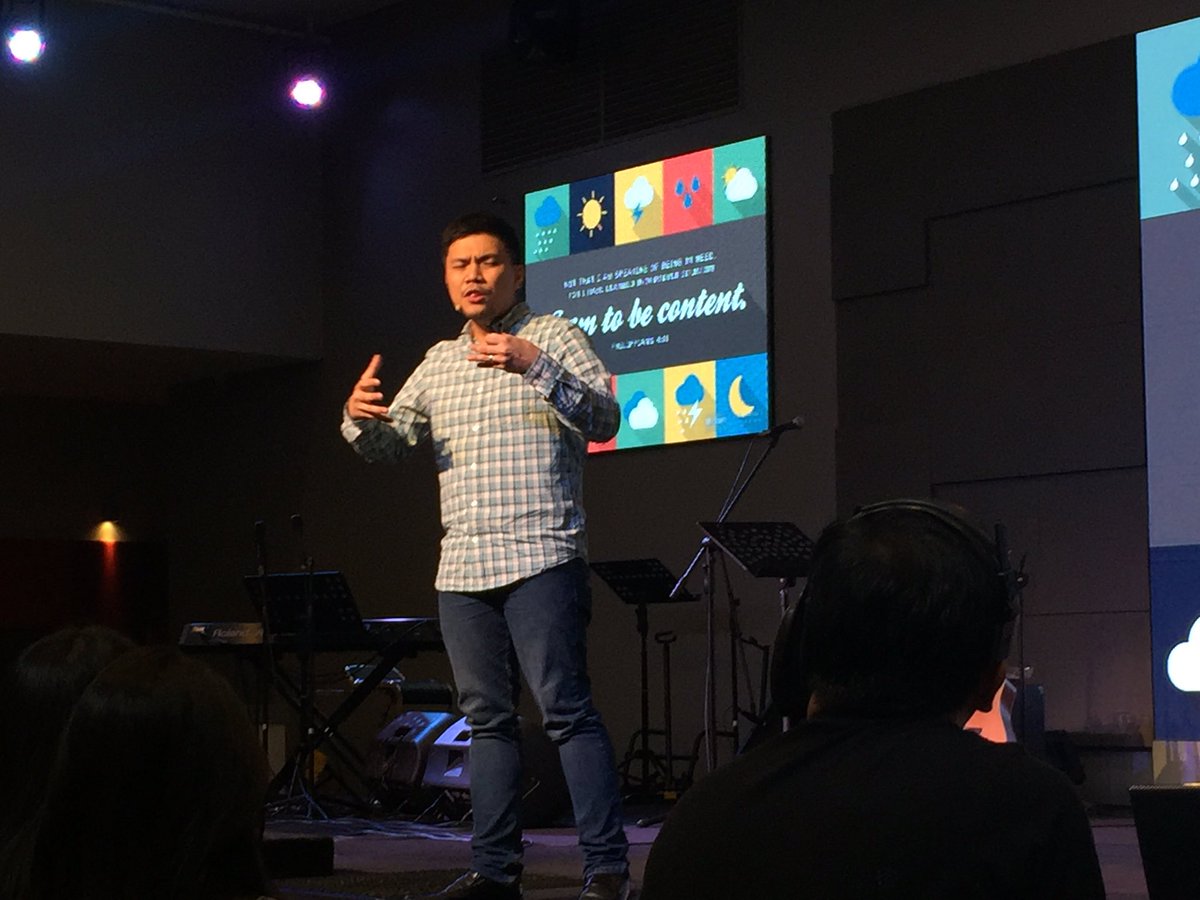 michelleorosa's tweet photo. "Philippians 4 shows the secret to obeying the 10th commandment: BE CONTENT." Ptr @joashpaunil #TenSeries https://t.co/IQeUUbE7tn