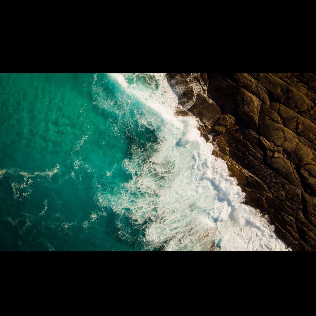 View from a drone, Bremer Bay #drone #justanotherdayinWA