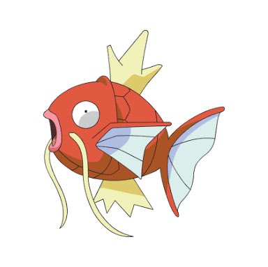 runadosdk's tweet photo. コイキングには普通のショットもあるのに何故瀕死のようなこのアングルをチョイスしたのか https://t.co/LS1mRkOFNf