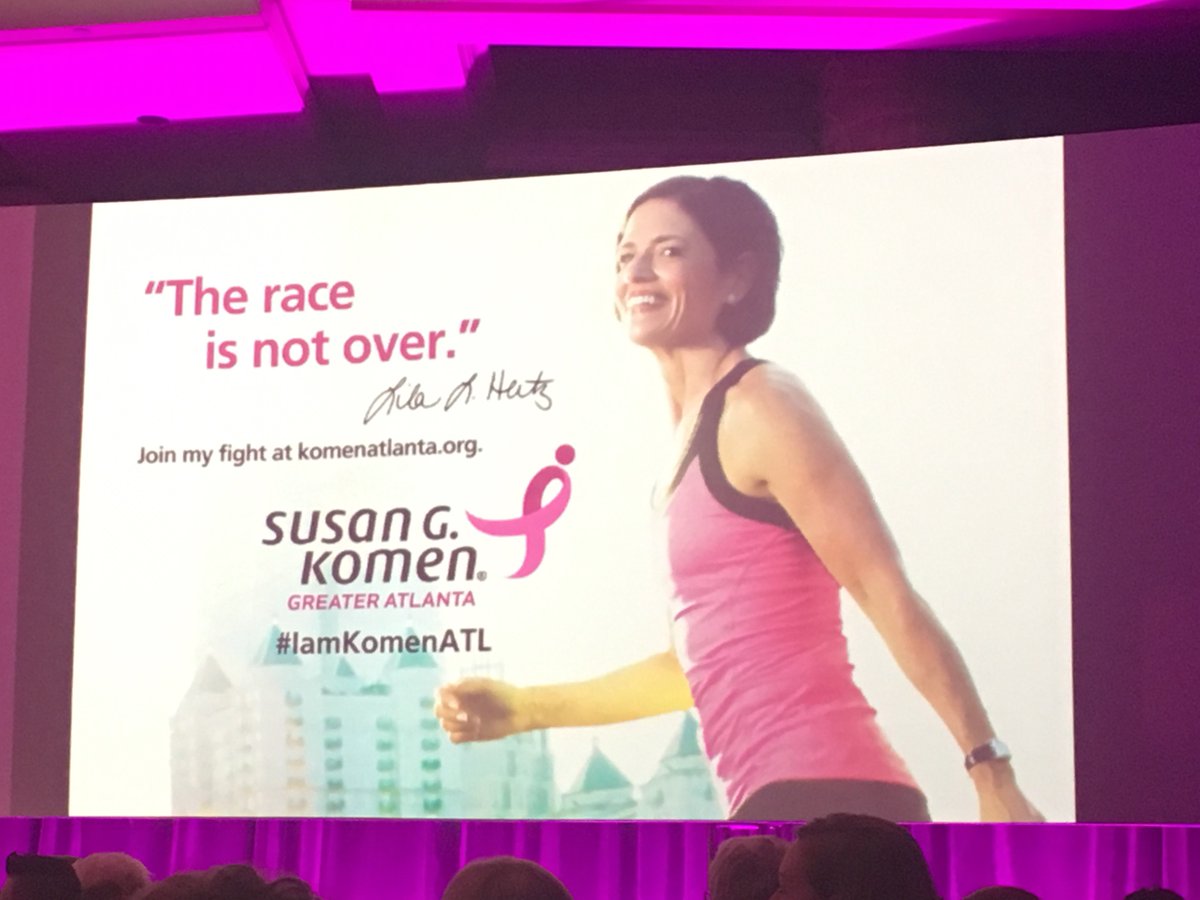 KomenAtlanta's tweet photo. Congrats Lila on your recognition for excellence in board leadership by @SusanGKomen! #klc16 https://t.co/tbnM9x8F2p