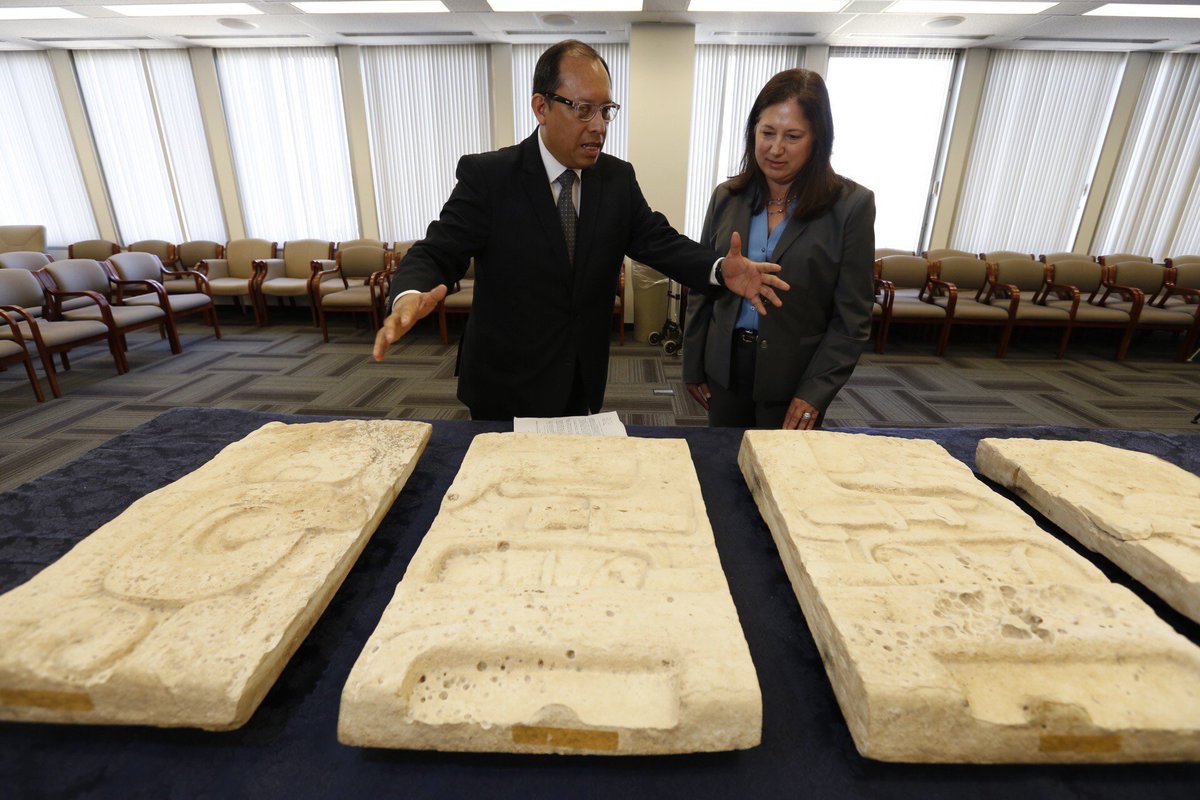 Mayas : des artefacts vieux de 1000 ans rendus au Guatemala 🇺🇸 <a href="/EvelyneFerron/">Evelyne Ferron</a> dlvr.it/Lsn1t6