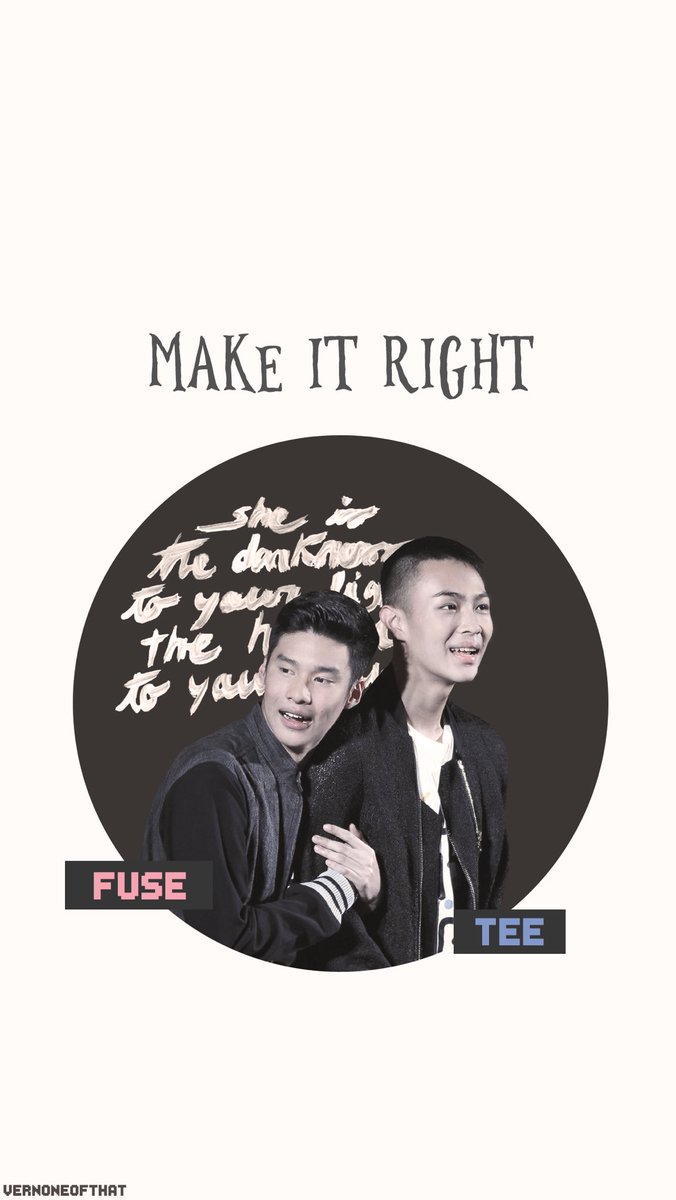 cowonyajolandi's tweet photo. ☁️ Make it Right Lockscreen ☁️
#MakeItRightTheSeries #รักออกเดิน #TeeFuse #OhmToey #NineRodtang #LukmoYok https://t.co/3zDRkaS2xK