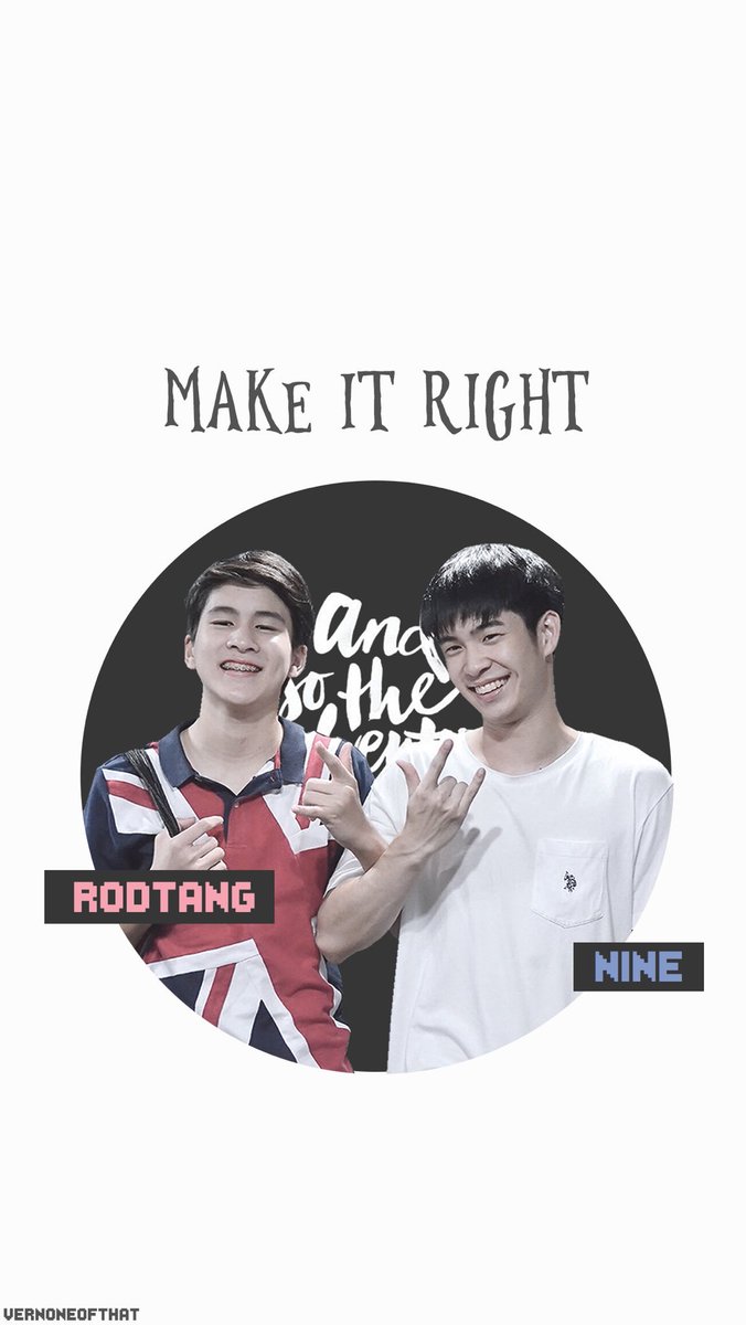 cowonyajolandi's tweet photo. ☁️ Make it Right Lockscreen ☁️
#MakeItRightTheSeries #รักออกเดิน #TeeFuse #OhmToey #NineRodtang #LukmoYok https://t.co/3zDRkaS2xK