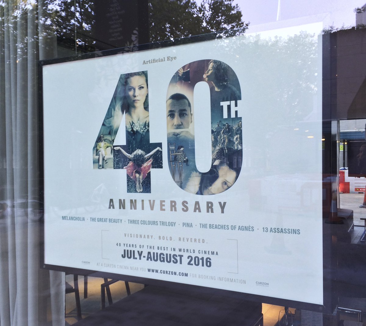 Congratulations #ArtificialEye40 on your 40th anniversary. Some amazing films showing at your local <a href="/CurzonCinemas/">Curzon</a>