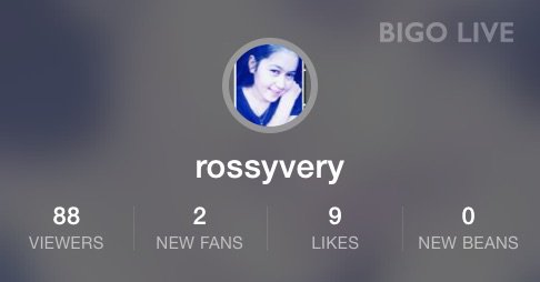 rossyvery's tweet photo. 88 viewers have watched my LIVE just now on #BIGOLIVE https://t.co/zAsFUc2dNA https://t.co/9IBzuvD27E