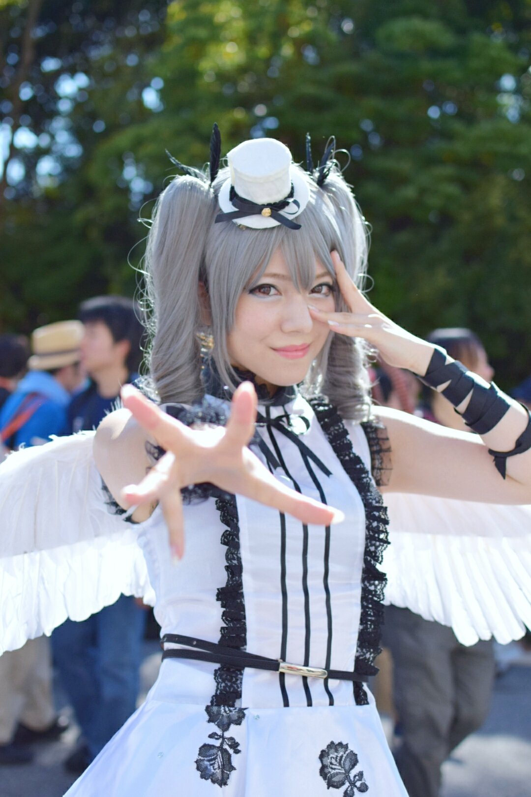 祝詞 レイヤー 時塔 月 様 Lunalysvalentin コス 神崎蘭子 アイドルマスターシンデレラガールズ 渚の天使な蘭子コス 安定のルナさんクオリティ万歳 コスプレ Wf16s ワンフェス