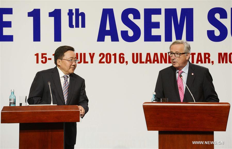 asem11en's tweet photo. #ASEM11 summit concludes in #Mongolia w/declaration to enhance connectivity | @XHNews, 7/16 https://t.co/S2QzWaISq9 https://t.co/LwIO2lzTv2