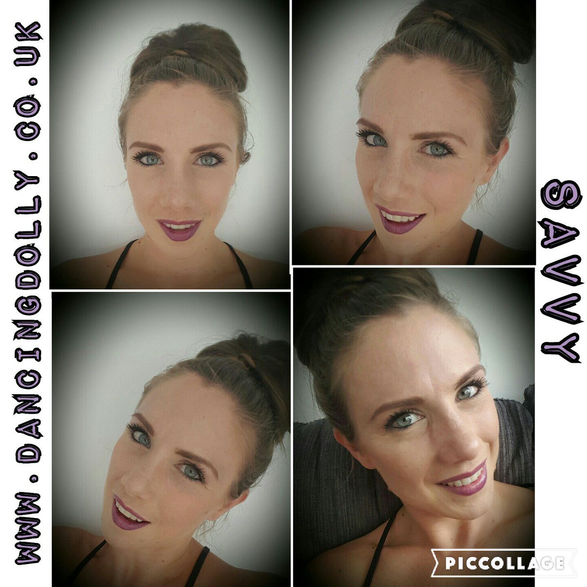 DancingDolly2's tweet photo. Purple savvy, kiss kiss kiss. 

#stiffupperlipstain #dancingdolly https://t.co/nxKeMLu6yn
