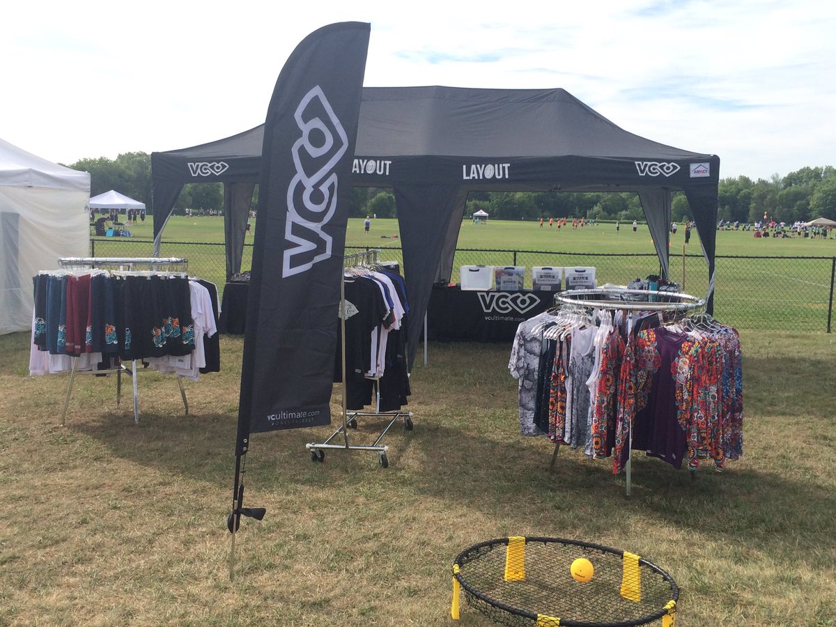 LayoutUltimate's tweet image. At @ocua #NoBo16? Checkout @vcultimate @ShoeNorth #LayoutUltimate tent for your head to toe needs!