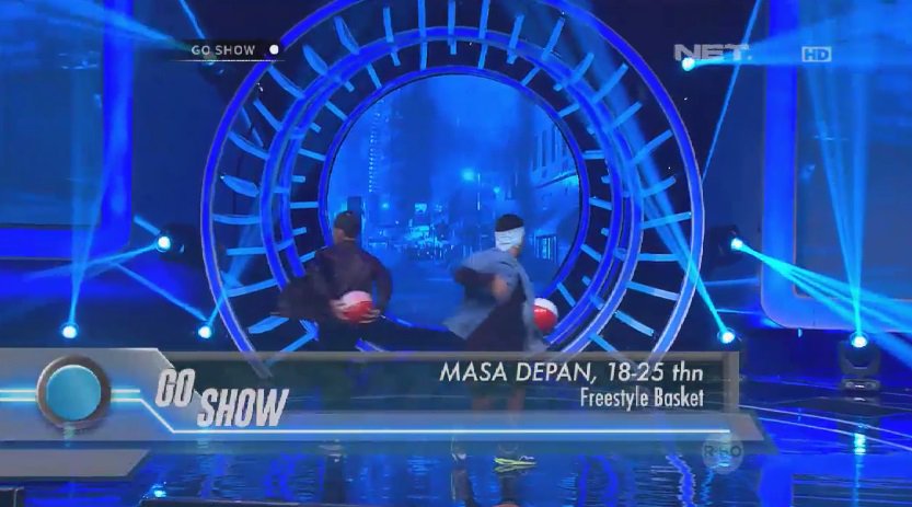 Pertama muncul, Masa Depan langsung menggebrak dgn aksi duelnya #GoShowID