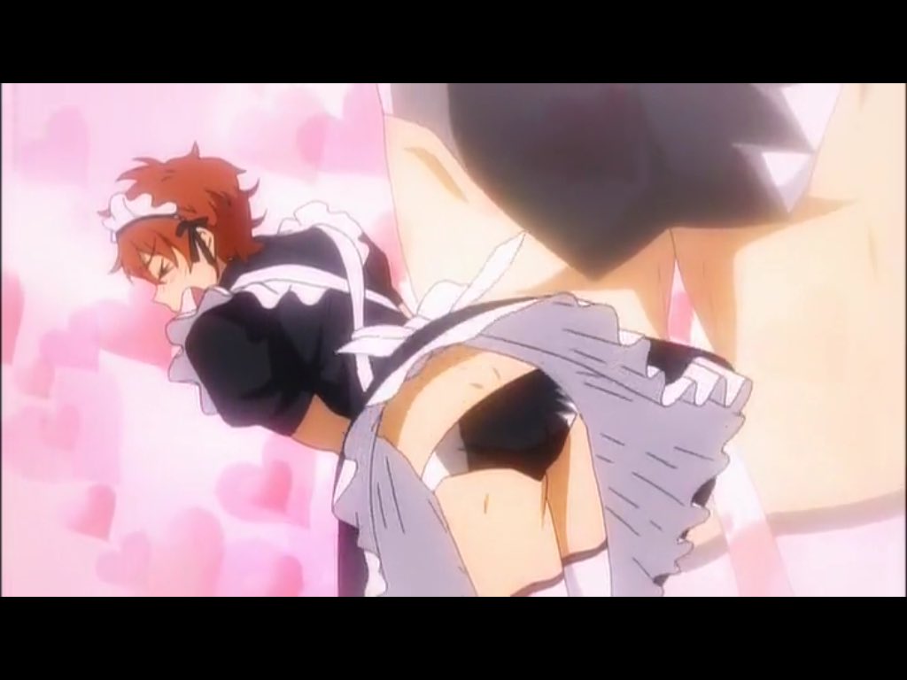 Maid sensual dickforlily anime