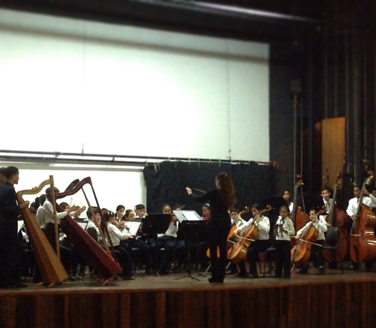 Orquesta Sinfónica Infantil #NucleoLidice Concierto de cierre temporada 2015-2016 Teatro Cristo Rey