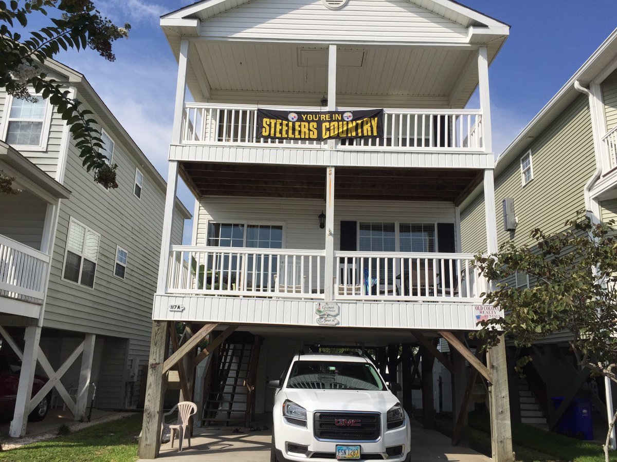 87Jammer's tweet photo. Now we are officially unpacked. #surfsideSC. #Steelers https://t.co/nVLyJUYbzI