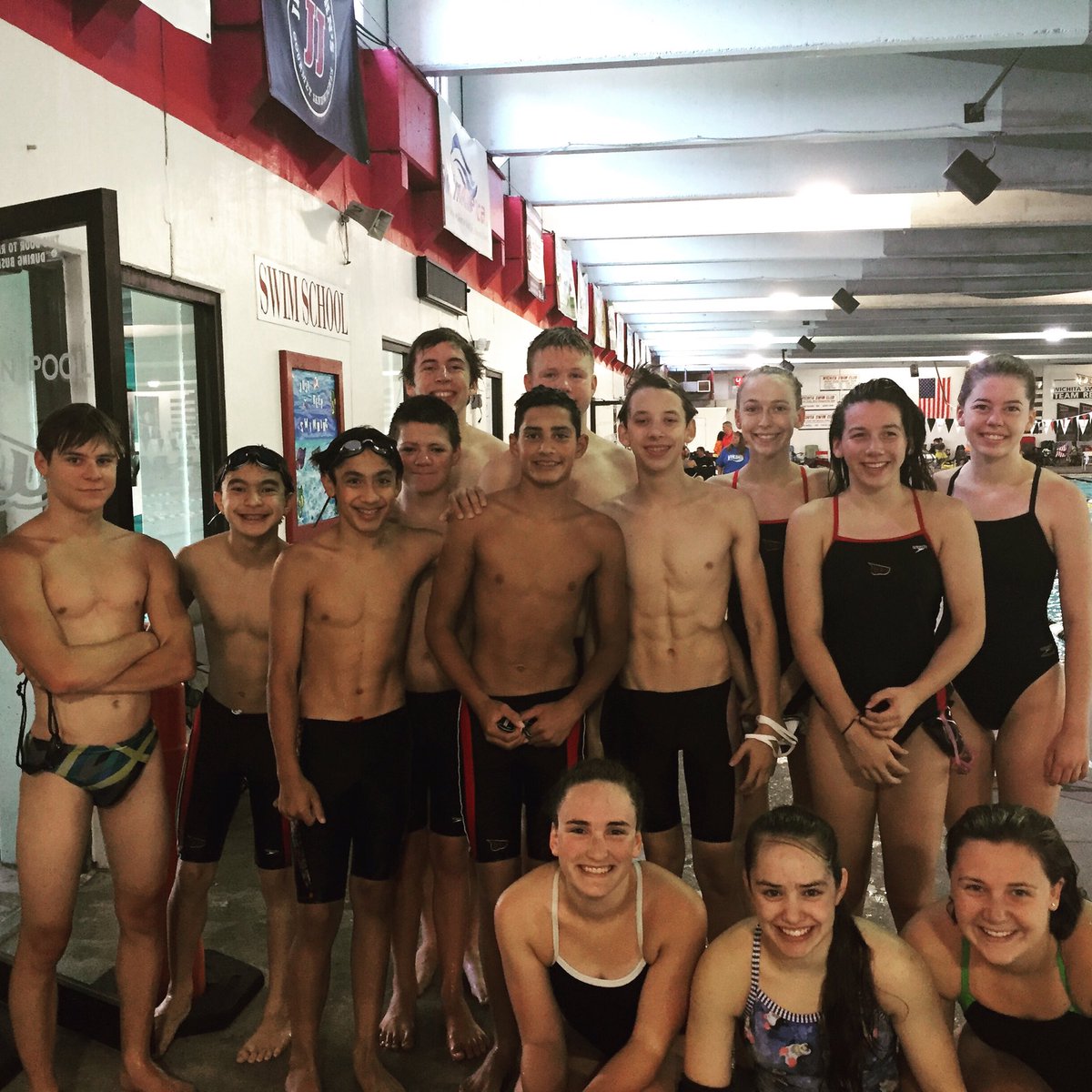 WichitaSwimming's tweet photo. Last Day Fast Day at Districts!!! GO SWIM CLUB!!! 13 & overs ready to rock it! #FTT #wscpride #goswimclub #LDFD https://t.co/manDUwYyBd