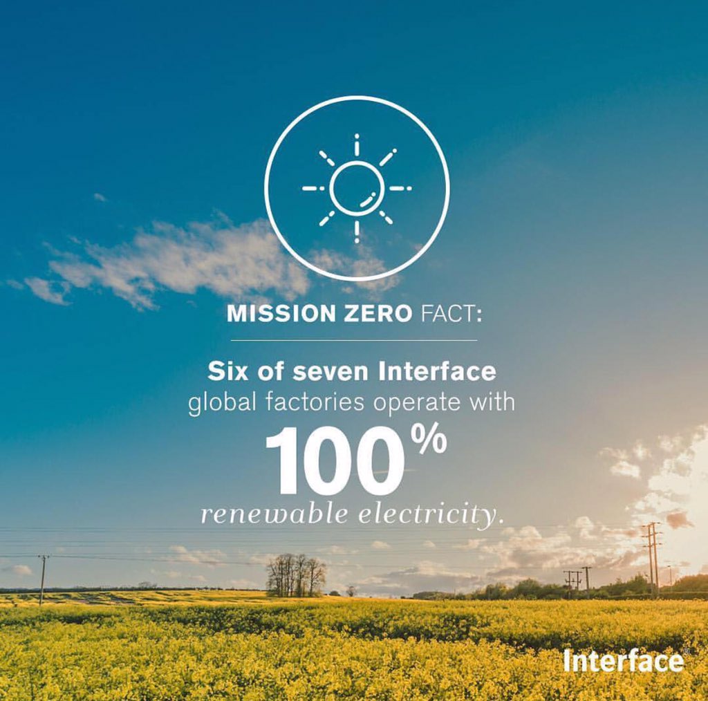 We don't just dream of being a "green company"   We do it!!!!! #sustainability #innovation #design