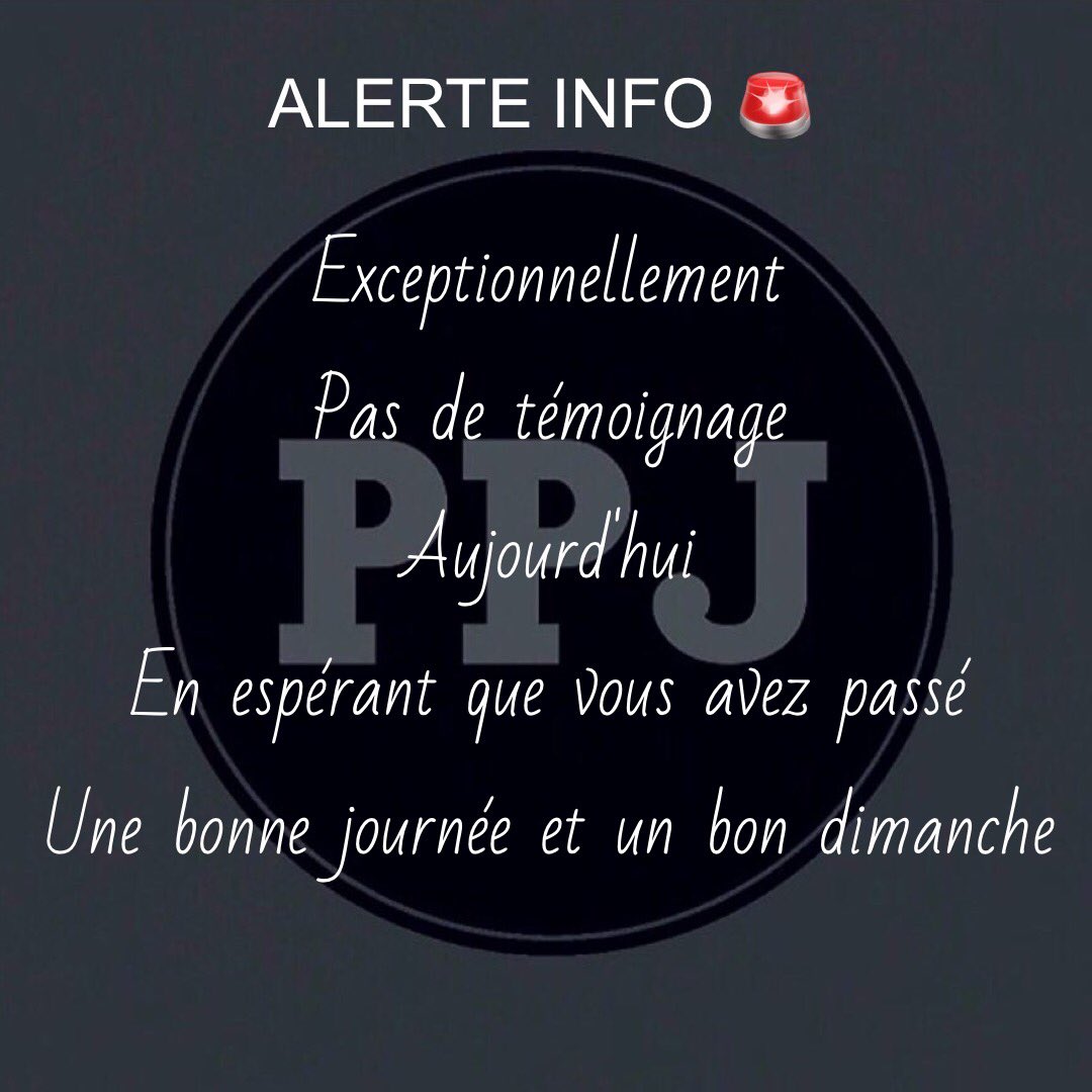 PPJ_Christ's tweet photo. Les témoignages non posté ne vous inquiétez pas ... On revient très bientôt #PPJINFO #PPJTESTIMONY https://t.co/MnS344nrBC