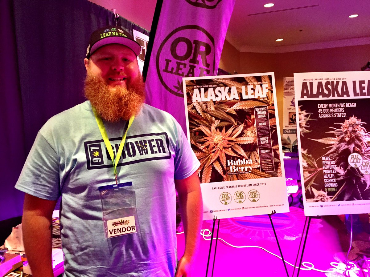 Representing. #akleaf #alaska #akpot #anchorage #thcfair