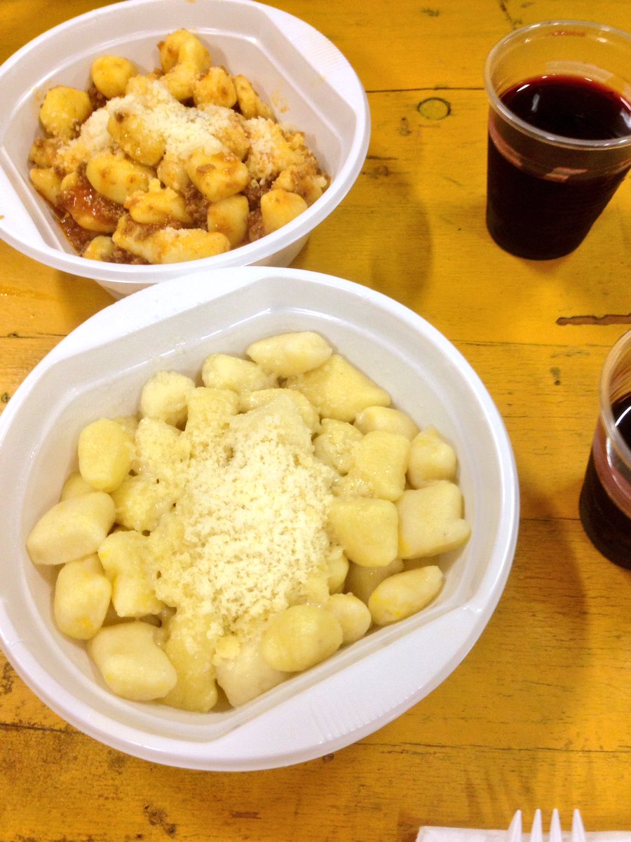 Come ogni anno tappa obbligata a <a href="/Jalmicco/">Pro Loco Jalmic</a> #gnocchi #handmade davvero superlativi 😋🍴🍷49a Sagre dai Borgs #FVG