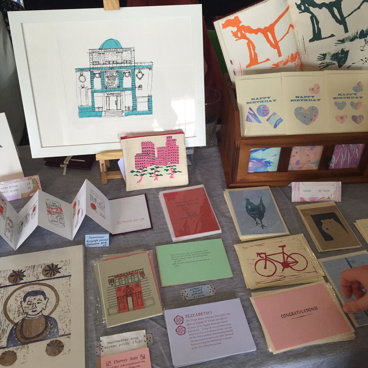 Great to see <a href="/FlowerJamArt/">Flower Jam</a> today at <a href="/INPRINTLPOOL/">INPRINT</a> <a href="/CampandFurnace/">Camp and Furnace</a>