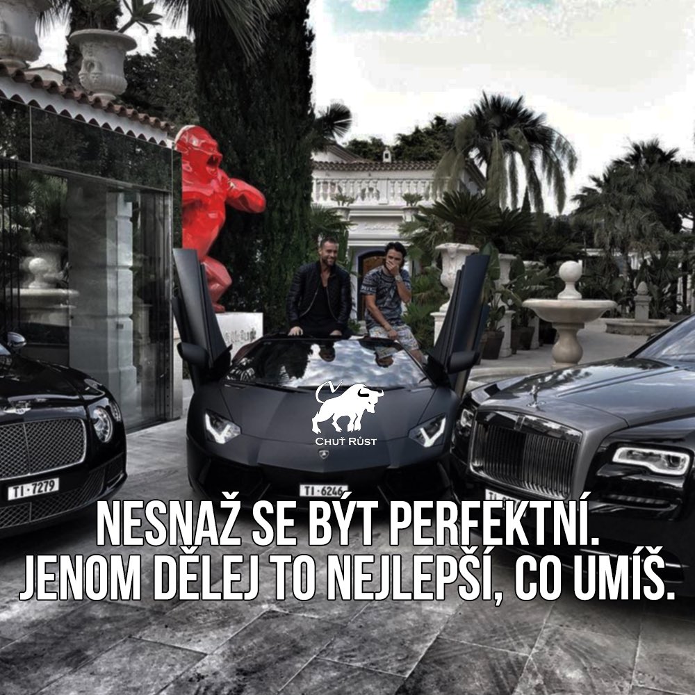ChutRust's tweet photo. Nesnaž se bejt perfektní, pracuj s tim, co máš! #ChutRust #Motivace #Uspech https://t.co/p4l9bqhHxG