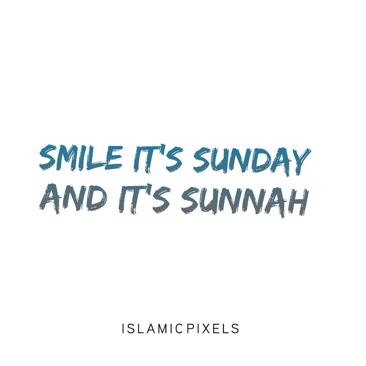 islamicpixels's tweet photo. #Love #Sundays but smiley people make me happier π
#spreadthelove #islamicpixels #smileitssunnah #sunday #quote https://t.co/PAYErNI3tC