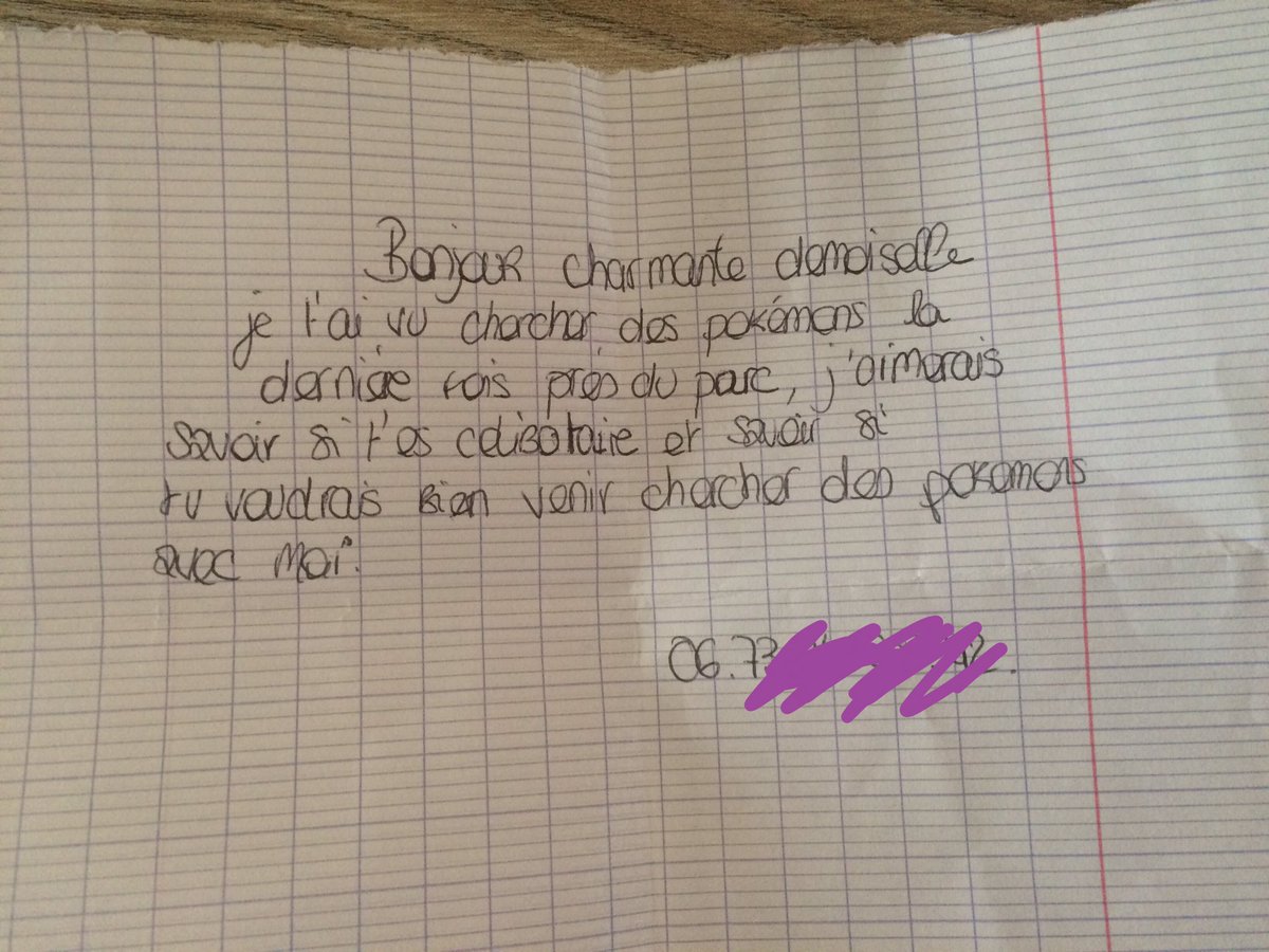 sunxgomez's tweet photo. Wtf j'ai eu ca dans ma boite aux lettres PTDRRR #PokemonGO https://t.co/t8McbFhkaB