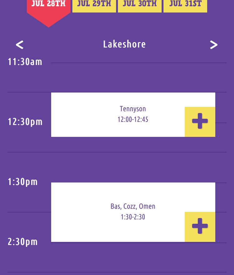 Team_Omen's tweet photo. Lollapalooza. Lakeshore stage - 1:30 pm. Omen, Bas, &amp; Cozz ! https://t.co/zf1mJkjVpU