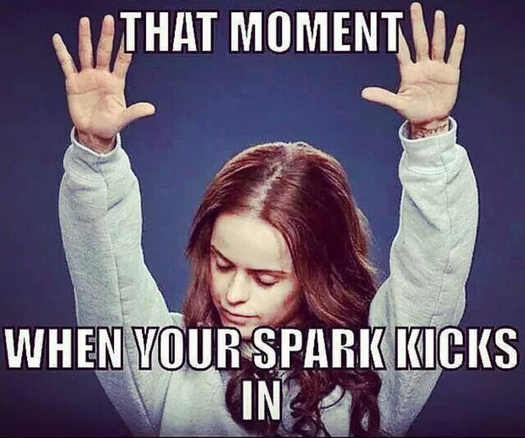 breathe_sal's tweet photo. #Spark #ItsThatHeat https://t.co/IMp3Xgd3pA