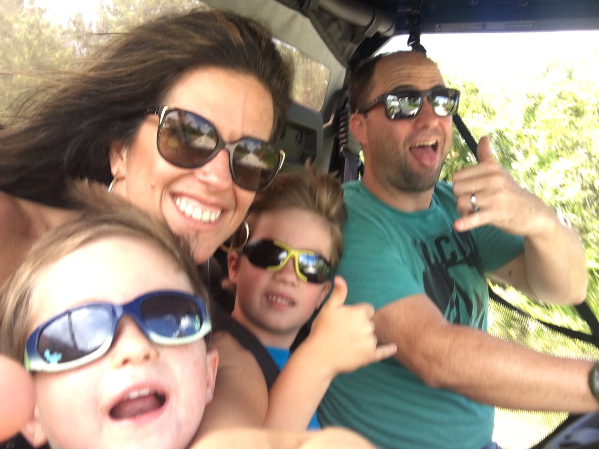 valerybireland's tweet photo. Fun times with the family! #venturehigher https://t.co/k0f65g7xGW